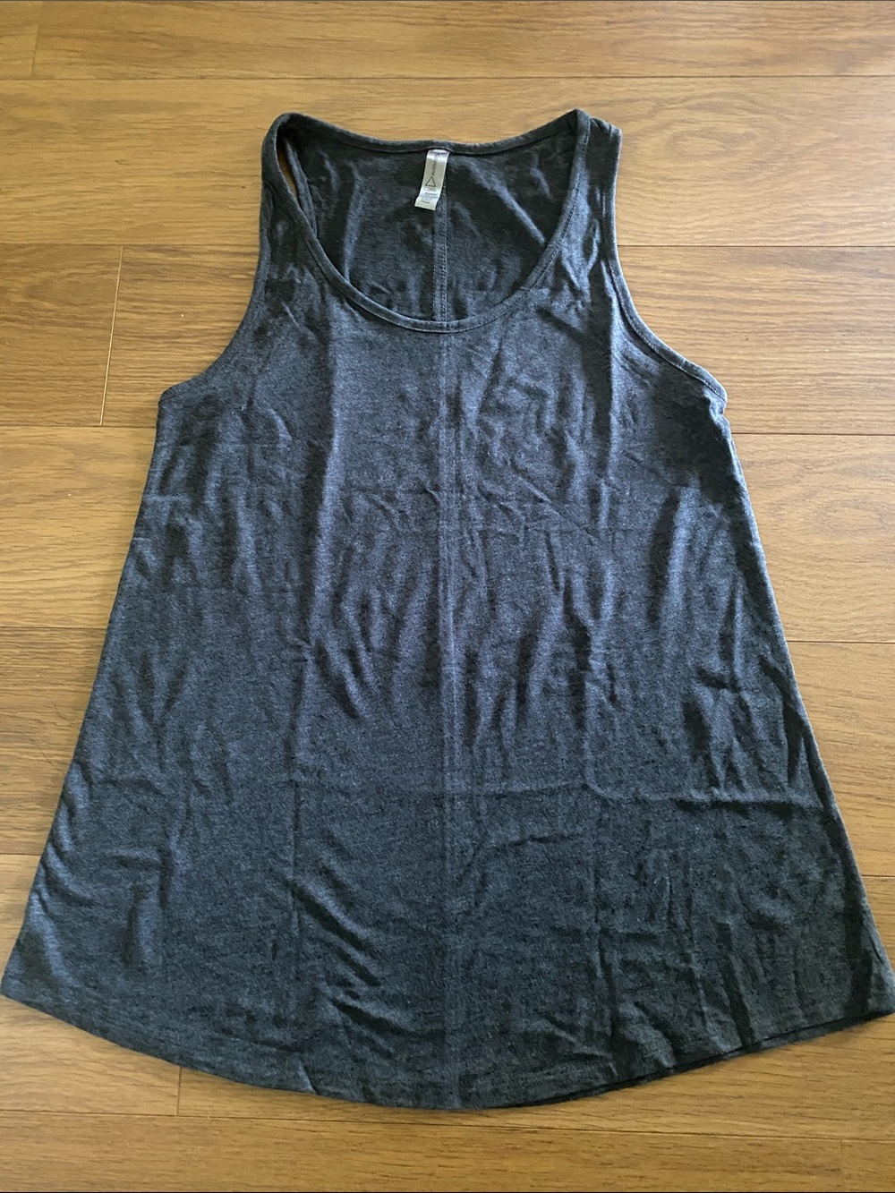 BRISCO Bands Dark Charcoal Gray Tank Top Women’s Size M